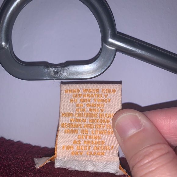 Sweet Romeo Pullover Sweater Maroon Size Small - Picture 4 of 4